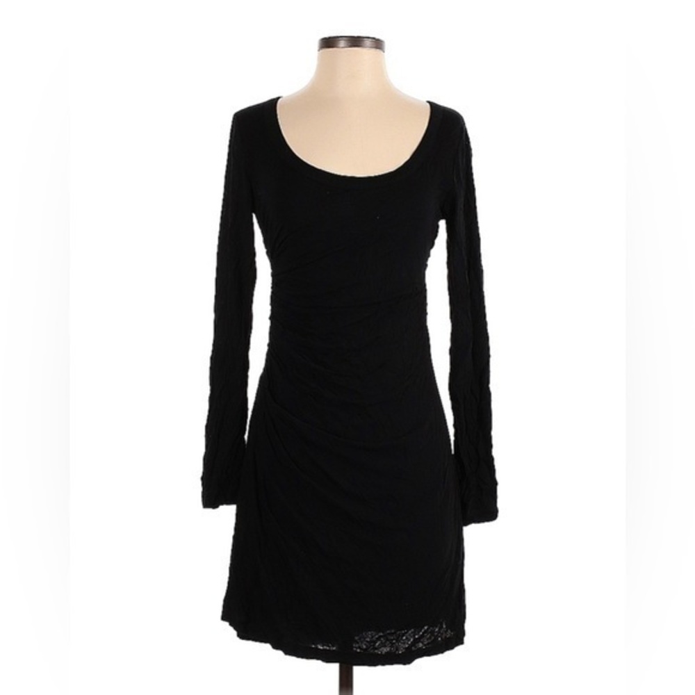A.L.C. Black Long Sleeve Ruched Side Dress Little Black Dress Sz.S NWT!